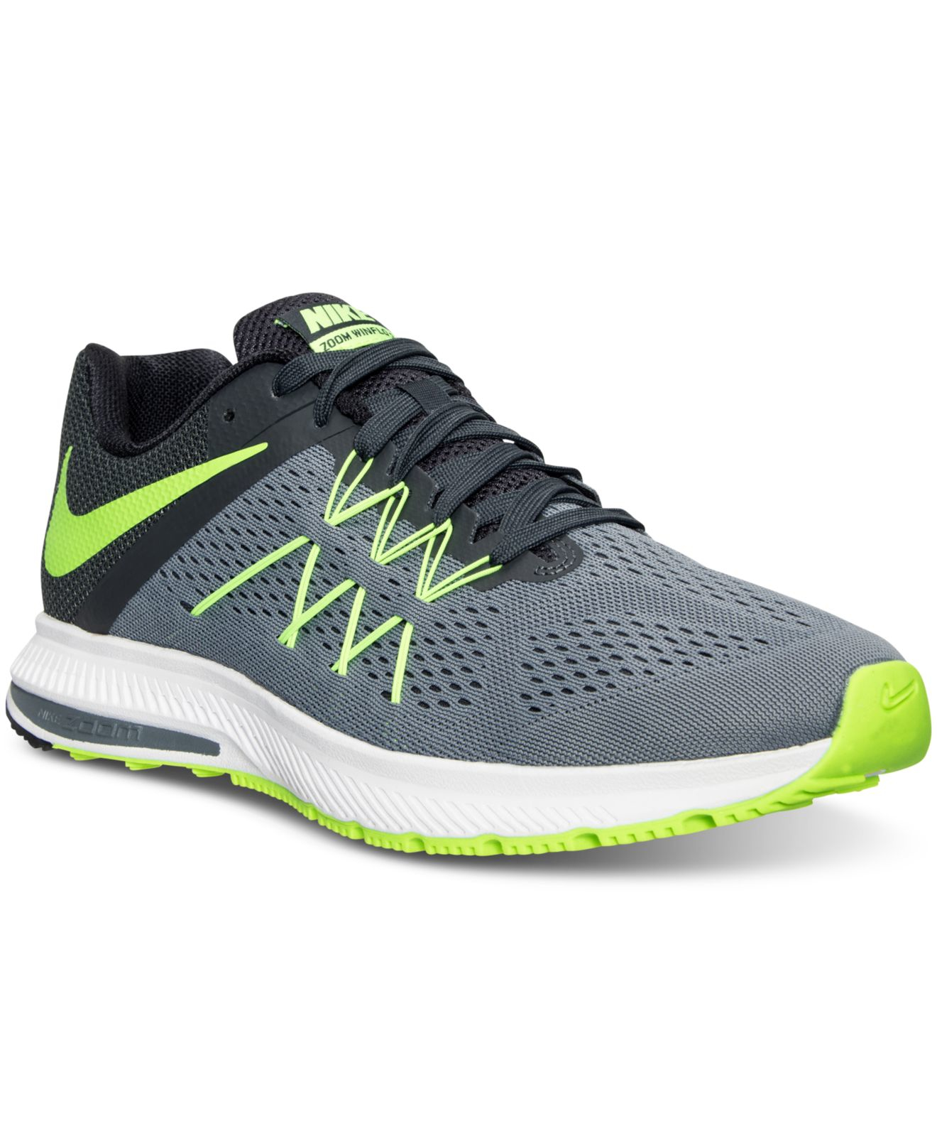 nike men's zoom winflo running shoes